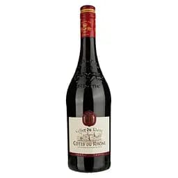 Video Cellier Du Rhone Cotes du Rhone Rouge, червоне, сухе, 13%, 0,75 л