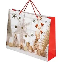 Пакет подарунковий новорічний DW0510X139 Різнокольоровий (NY)