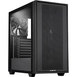 Корпус Chieftec Night Hunter GS-03B-BLK-OP Black, без БР, Mid Tower, E-ATX/ATX/Micro ATX/Mini ITX, 2xUSB 3.1, 1xUSB Type-C, 4x120 мм PWM, 440x238x450 мм, 0.7mm.