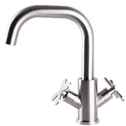 Змішувач для умивальника Globus Lux Dukat-8 SD8-101S нержавіюча сталь (24974) - мініатюра 6