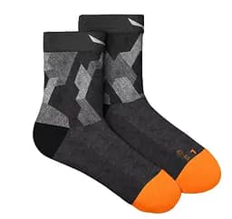 Термоноски Salewa Pedroc Camo Merino Quarter Socks Men 42-44 Чорний-Сірий