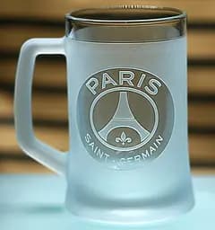 Пивний келих 660 мл ФК ПСЖ Paris Saint-Germain з гравіюванням подарунок для фаната   футбольний кухоль