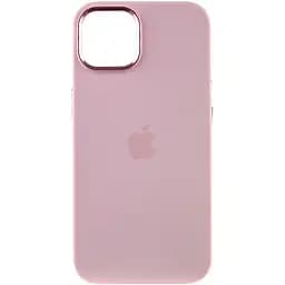 Чехол-накладка Apple Silicone Case Copy Apple iPhone 12/12 Pro Light Pink