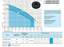 Дренажний насос NPO GARDEN-DSP400FP - мініатюра 2