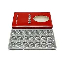 Форма поликарбонатная для шоколадных конфет и шоколада 13.5 x 27.5 см №3, Kitchen Master Прозрачный 86223