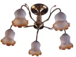 Люстра потолочная Brille флористика E14 40W G (LK-227C/5)