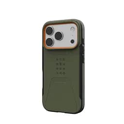 Чохол до мобільного телефона UAG iPhone 17 Pro Civilian MagSafe Olive/Orange (114545117297) - мініатюра 3