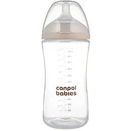 Бутылочка антиколиковая Canpol babies Natural Shape с соской Dual-zone 330 мл (35/402)