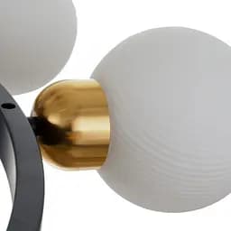 Люстра Brille молекула підвісна E14 40W BK (BL-957S/12) - мініатюра 6