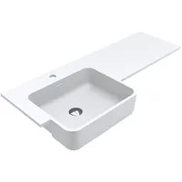 Умивальник Miraggio Fontana L matt 0001891, Білий матовий