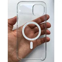 Оригінальний протиударний чохол Apple Clear Case MagSafe для iPhone 13 (6.1") Прозорий (MM2X3ZE/A) - мініатюра 10