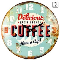Годинник настінний Technoline WT5020 Coffee (WT5020), Блакитний - мініатюра 2