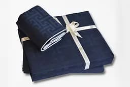 Постільна білизна Rodel Navy Blue Сатин Делюкс La Romano pbe0051010 - мініатюра 4