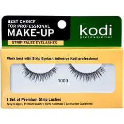 Накладні стрічкові вії Kodi Professional 1003 чорні