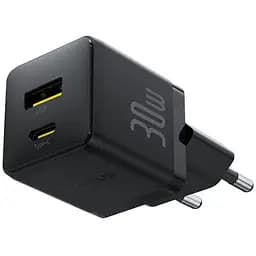 МЗП Baseus Palm Fast Charger 30W (1USB-A/1C) (P1011160A) Cluster Black - мініатюра 5