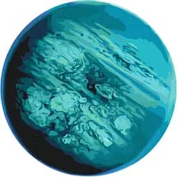 Картина по номерам Brushme Уран (Размер L) 40x40 см