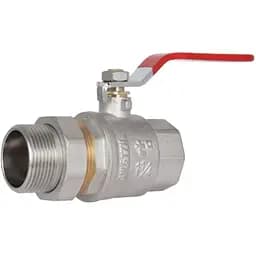 Кран кульовий Thermo Alliance "Американка" Standart 1 1/4" ВЗ прямий, латунь,PN30, важіль SD220W32