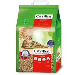Наповнювач туалету для котів Rettenmaier Cats Best Original 20 л древесний - мініатюра 2