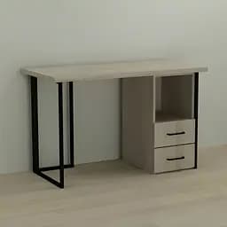 Комп'ютерний стіл Ferrum-decor Отто 75x140x70 чорний ДСП Дуб Сонома 32мм (FRD-103607)