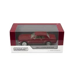 Металева інерційна легкова модель Ford Mustang 1964 1/2 5", відкриваються двері (В асортименті) - мініатюра 2