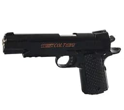 Іграшковий пістолет для страйкболу Airsoft Gun C.10 реалістична ігрова модель Чорний - мініатюра 3