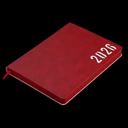 Щоденник датований Buromax Mind 2026 A5 штучна шкіра червоний (BM.21152-05) - мініатюра 2