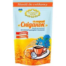 Напиток растворимый Favorite foods Сладкий завтрак на основе цикория и ячменя с сахаром 90 г (621878)