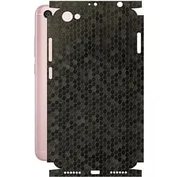 Захисна плівка StatusSKIN для Xiaomi Redmi Note 5A Корпус Вініл Соти чорні