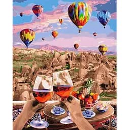 Картина за номерами Ideyka Ідейка Чарівна Каппадокія 40х50 см KHO2837