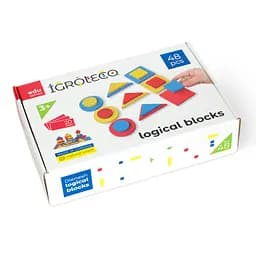Навчальний набір Igroteco Логічні блоки Дьєнеша 900408, 48 деталей - мініатюра 3