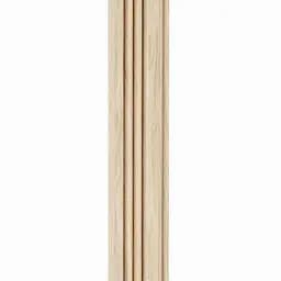 Рейка декоративна Wall Sticker PS 2900х120х12 мм Пісочне дерево SW-00002137- - мініатюра 5