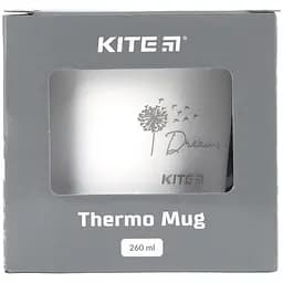 Термокружка Kite 260 мл біла (K21-324-01) - мініатюра 4