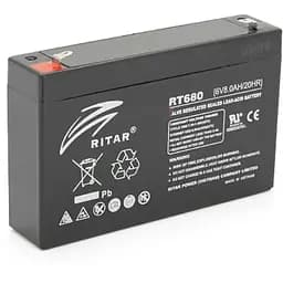 Батарея до ДБЖ Ritar AGM RT680G, 6V-8Ah (RT680G)