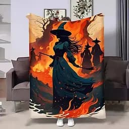 Плед 3D Halloween Witcher 4203_B 17609 135х160 см