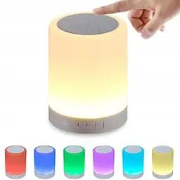 Портативна колонка CL-671 із сенсорною лампою Touch Lamp Portable Speaker нічник