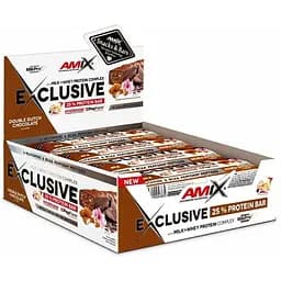 Батончик Amix Nutrition Exclusive Protein Bar 12x85 г Подвійний голландський шоколад