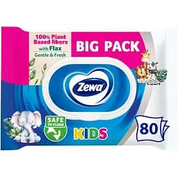 Туалетний папір Zewa Sensitive moist вологий 80 шт.