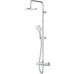 Душова система з термостатом Am.Pm X-Joy верхній душ 220 мм F0785A400, Хром