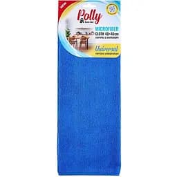 Ганчірка Polly з мікрофібри 40х40 см синя