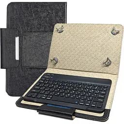 Чохол-підставка універсальна з Bluetooth клавіатурою для планшетів (9.5", 9.6", 9.7", 10", 10.1"), Black