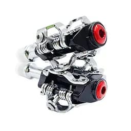 Педали контактные ZTTO JT20 серебристо-черный (G0001437)