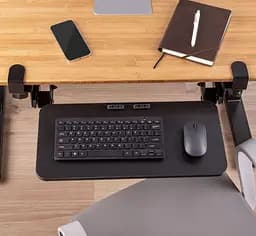 Геймерський стіл OfficePro KT135B Black (KT135B) - мініатюра 10