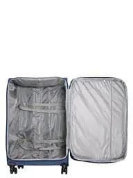 Валіза Гігант (XL) тканинний Airtex Worldline Tirana 608 на 4 колесах 75x46x28см 100л Синій - мініатюра 9