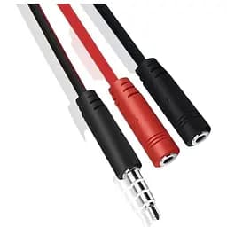 Сплиттер Master Jack 3.5 (папа) - 2xJack 3.5 (мама) YT-SMF-3.5