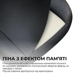 Крісло ігрове Anda Seat Kaiser 3E XL Black PVC (AD23YC-XL-08-B-PV/C-B01) - мініатюра 10