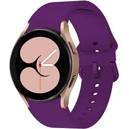 Ремінець силіконовий BeWatch H2 для Samsung Galaxy Watch 4/5/6 Фіолетовий (0139327)