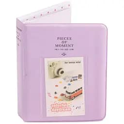 Фотоальбом фіолетовий для Fujifilm Instax Mini 64 фото Альбом для Mini (8, 9, 12, 11, 40, 99, evo, link)