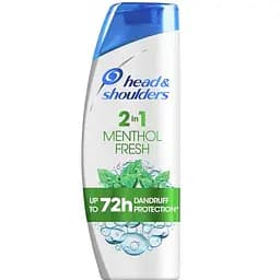 Шампунь и бальзам-ополаскиватель Head & Shoulders против перхоти 2 в 1 Свежесть ментола, 225 мл