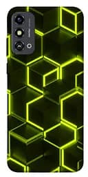 Чохол Demsky Neon hexagon для ZTE Blade A53
