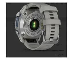 Смарт-годинник Garmin Descent Mk3 43 mm Stainless Steel with Fog Gray Silicone Band (010-02753-04/03) - мініатюра 8